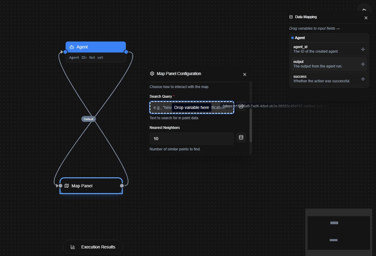 Data Mapping Window